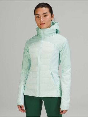 Mint Lululemon Down For It All Jacket Jacket - Women